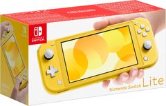 Nintendo Switch Lite - keltainen -pelikonsoli