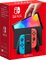 Nintendo Switch OLED - neonpunainen/neonsininen -pelikonsoli