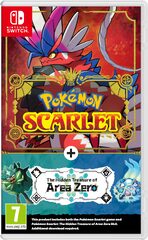 Pokémon Scarlet + The Hidden Treasure of Area Zero (NSW) -peli