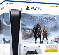 Sony PlayStation 5 + God of War: Ragnarök -pelikonsoli