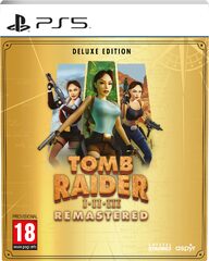 Tomb Raider I-III Remastered - Deluxe Edition (PS5) -peli