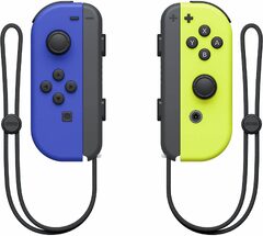 Nintendo Joy-Con - sininen/neonkeltainen