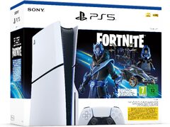 Sony PlayStation 5 (2023) - Fortnite Cobalt Star Bundle -pelikonsoli