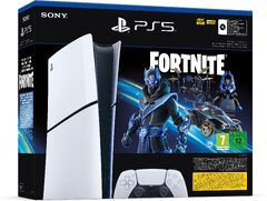 Sony PlayStation 5 Digital Edition (2023) - Fortnite Cobalt Star Bundle -pelikonsoli