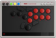 8BitDo Arcade Controller PC/Switch, harmaa