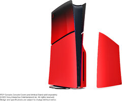 Sony PlayStation 5 Slim Cover - Techno Red