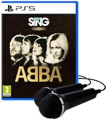 Let's Sing ABBA & 2 mikrofonia (PS5) -peli