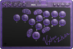 8BitDo Arcade - Transparant Purple -peliohjain