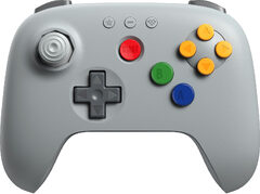8BitDo 64 Bluetooth - Classic Grey -peliohjain