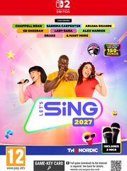 Let’s Sing 2027 & 2 mikrofonia (NSW2) -peli