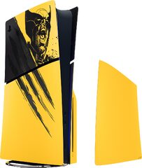 Sony PlayStation 5 Slim Cover - Marvels Wolverine Battle Yellow Limited Edition