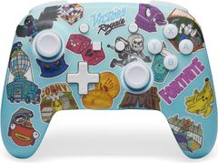 PowerA Enhanced Wireless Controller - Fortnite Sticker Mania -peliohjain