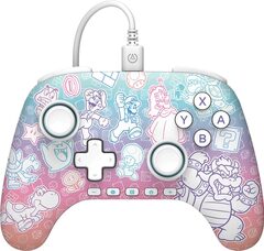 PowerA Advantage Wired Controller - Mushroom Kingdom -peliohjain