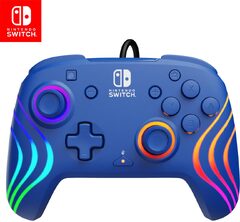 PDP Afterglow Wave Wired Controller - Switch - Sininen -peliohjain