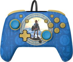 PDP Rematch Wired Controller - Switch - Hyrule Blue -peliohjain