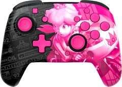PowerA Rematch Glow Wireless Controller - Switch - Grand Prix Peach -peliohjain