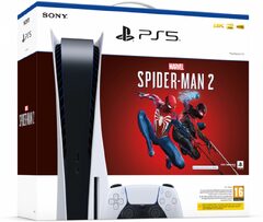 Sony PlayStation 5 + Marvel's Spider-Man 2 -pelikonsoli